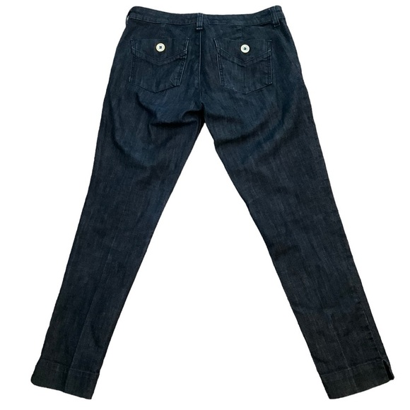 Juicy Couture Dark Wash Blue Skinny Leg Jeans Size 29 - Picture 2 of 7